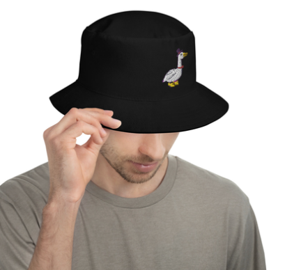 Unisex Bucket Hat - Goosebump Goose (Embroidered)