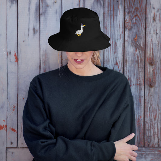 Unisex Bucket Hat - Goosebump Goose (Embroidered)