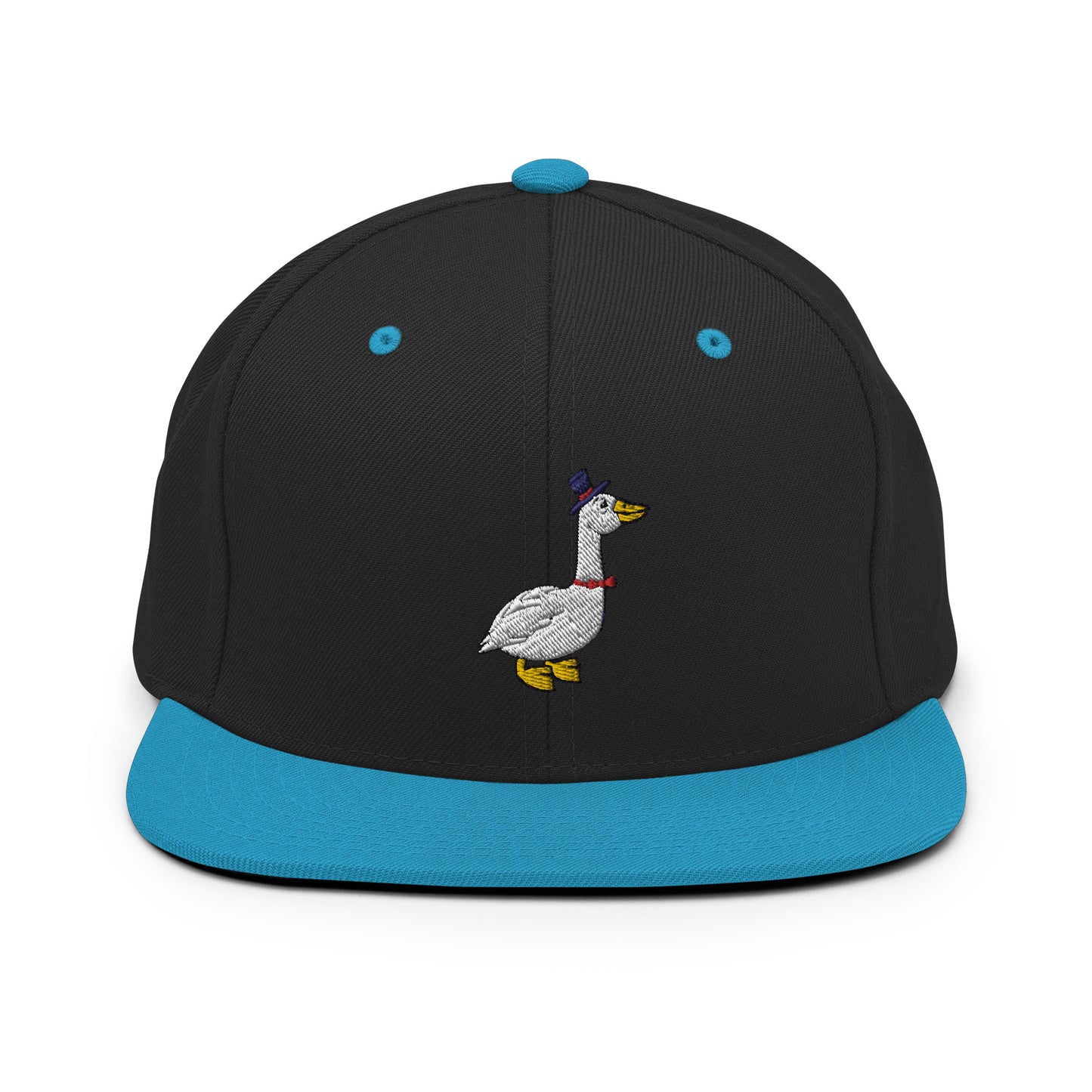 Snapback Cap- Goosebump Goose (Embroidered)