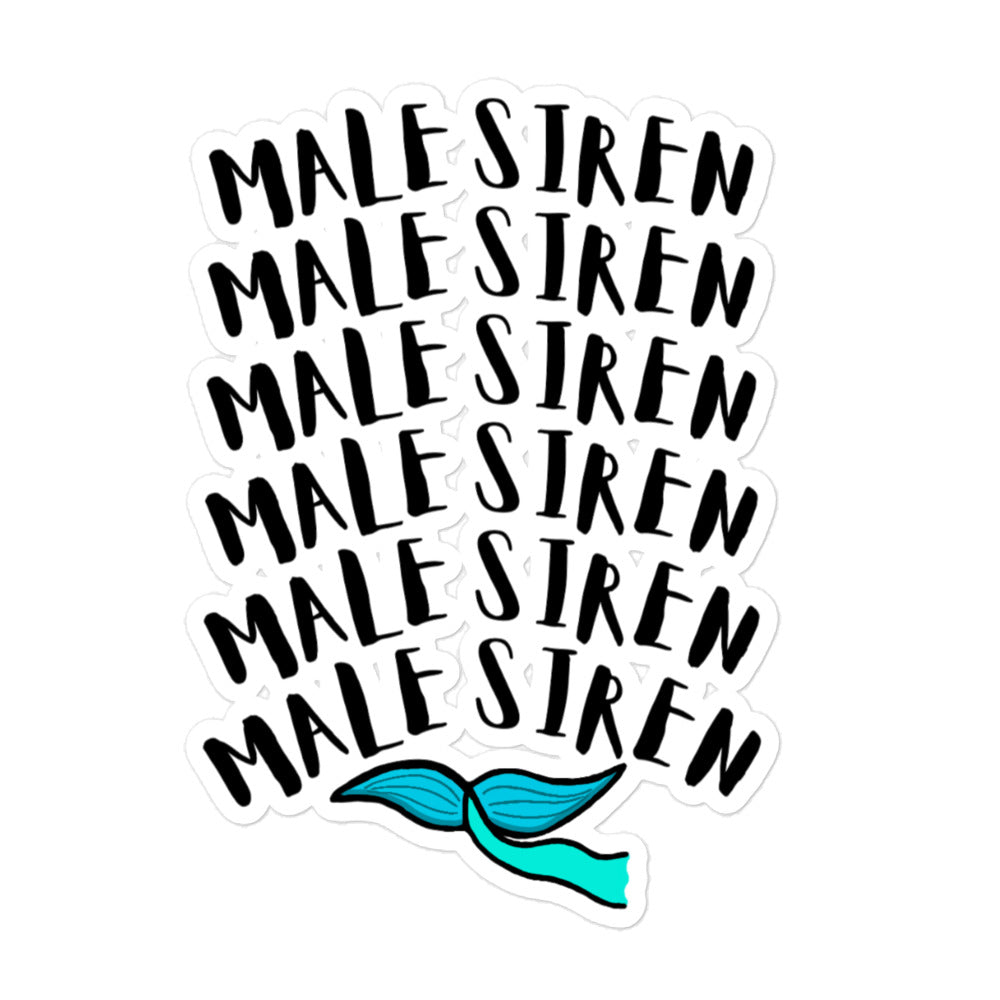 Sticker - MALE SIREN