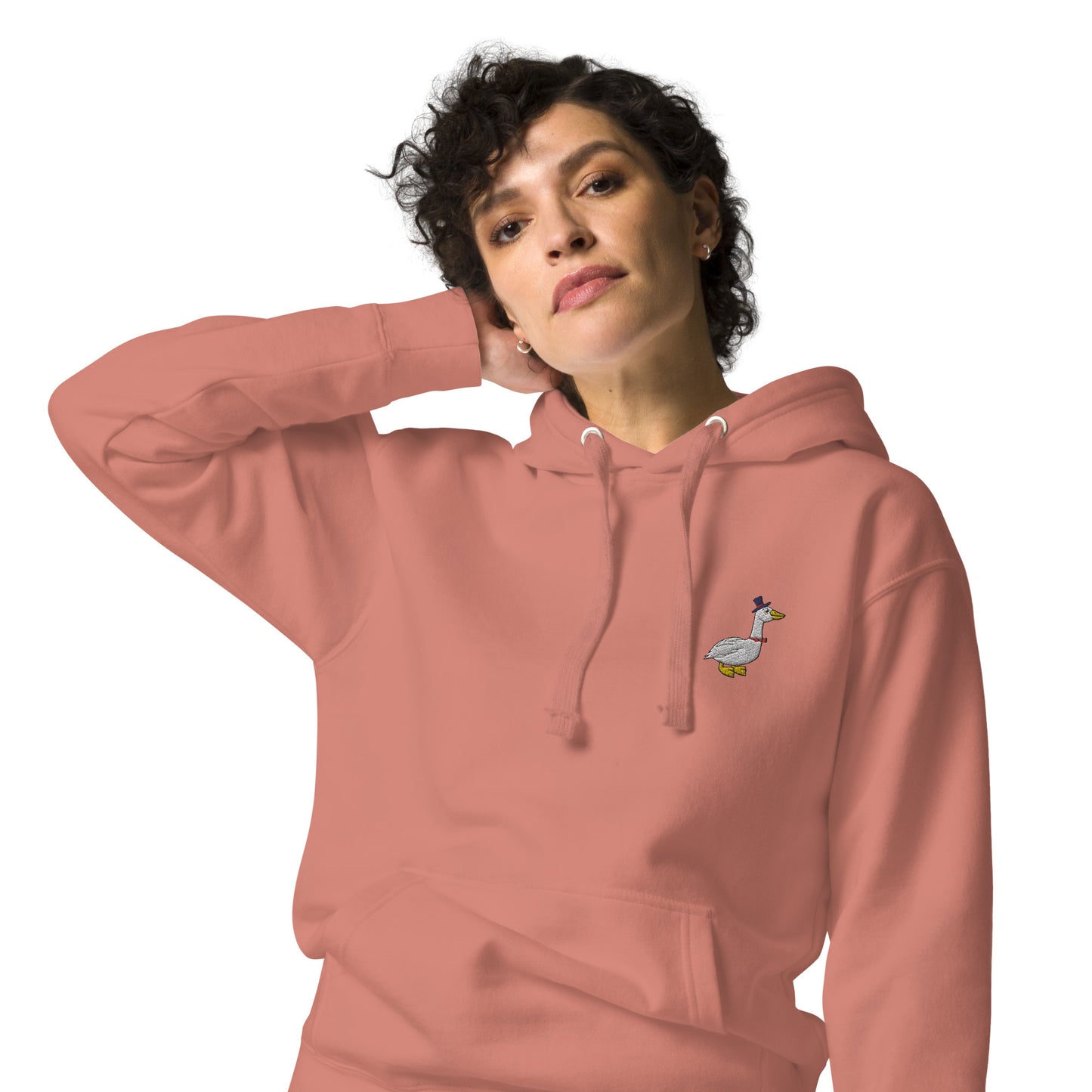 Unisex Hoodie - Goosebump Goose (Embroidered)